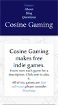 Mobile Screenshot of cosinegaming.com